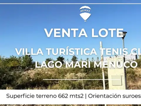 VENTA LOTE VILLA TENIS CLUB - MARIMENUCO