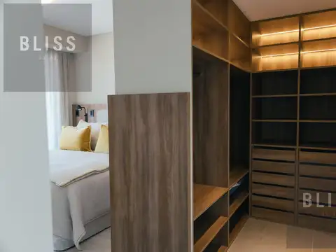 Departamento 2 ambientes con 2 baños