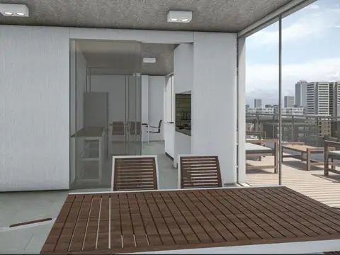 Departamento Monoambiente con 1 baño