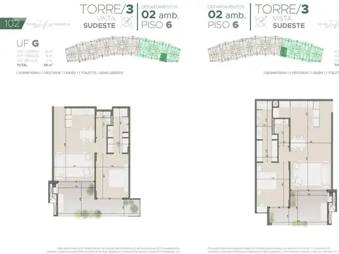 Departamento en Venta al Noreste