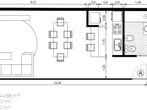 VENTA SAN CRISTOBAL MONOAMBIENTE A ESTRENAR  al 500