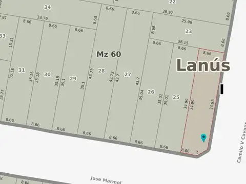 Galpon en Venta 35  mts Fondo