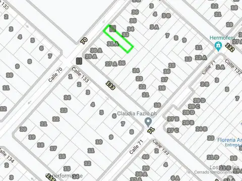 Terreno en Venta de 400,0 m2
