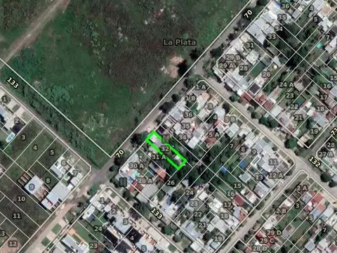 Terreno venta 10x40 mts - 400 mts 2 totales - Los Hornos