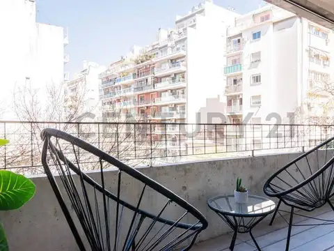 Departamento 2 ambientes con 1 baño