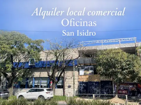Alquiler local comercial oficina en San isidro