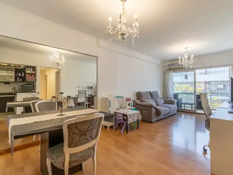 Venta. Depto 3 amb. Con cochera cub fija. Villa urquiza. Apto credito.