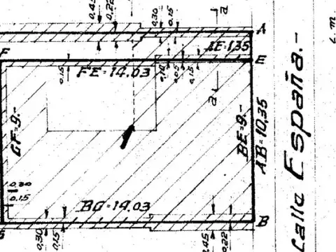 Venta Lote para constructora en barrio Abasto