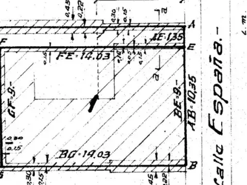 Venta Lote para constructora en barrio Abasto