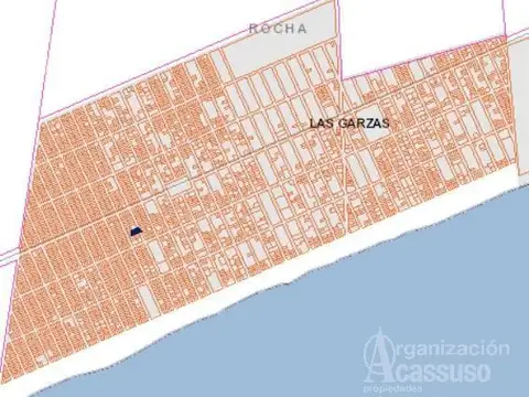 Terreno en  venta en Las Garzas Rocha