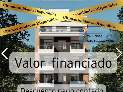 Departamento en Venta en Villa Urquiza, USD 80.000