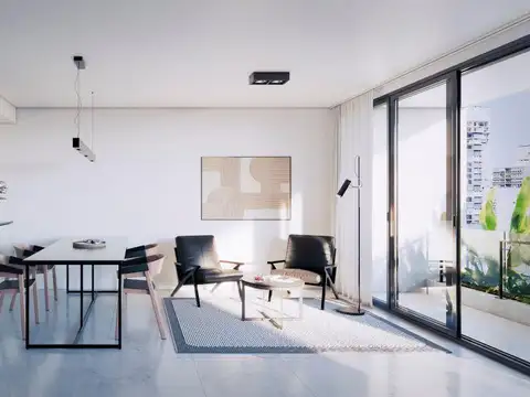 Departamento 2 ambientes con 1 baño