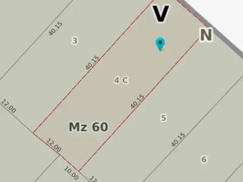 Terreno en Venta, FOT 0,8