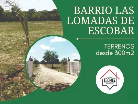 Lote- Las Lomadas de Escobar- Semicerrado sin expensas
