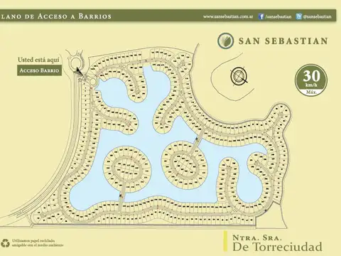 Terreno en Venta en San Sebastian, USD 41.000