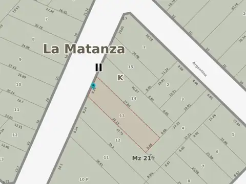 Terreno en Venta de 315,0 m2