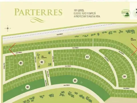 Parterres - Siete Soles