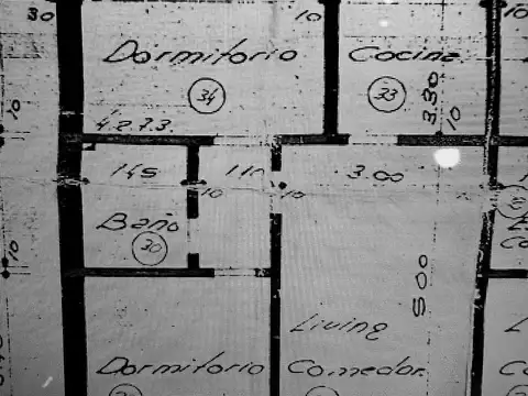 Depto Tipo Casa 3 ambientes con 1 baño