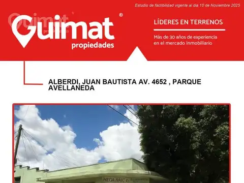 Local en Venta en Parque Avellaneda, USD 315.000