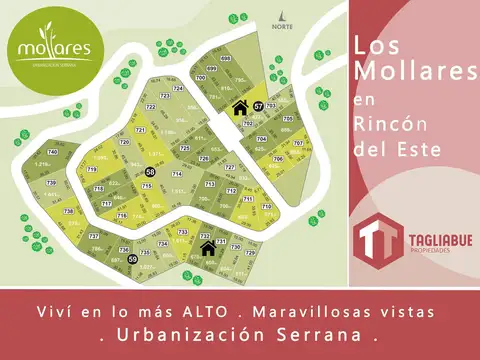Terreno en Venta en Rincon Del Este, USD 37.000