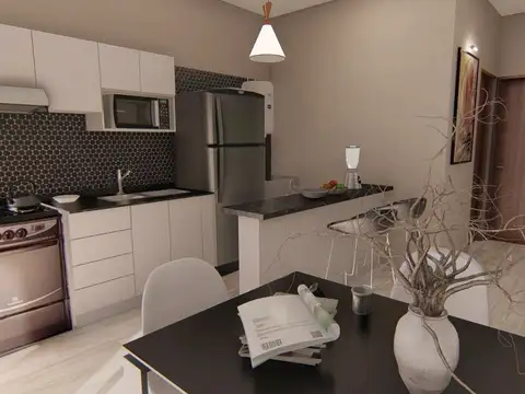 Departamento en Venta de 1 dormitorio