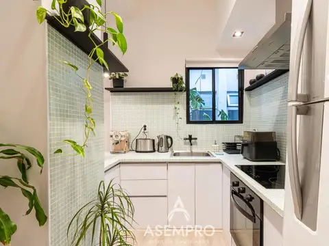 Departamento 2 ambientes con 1 baño