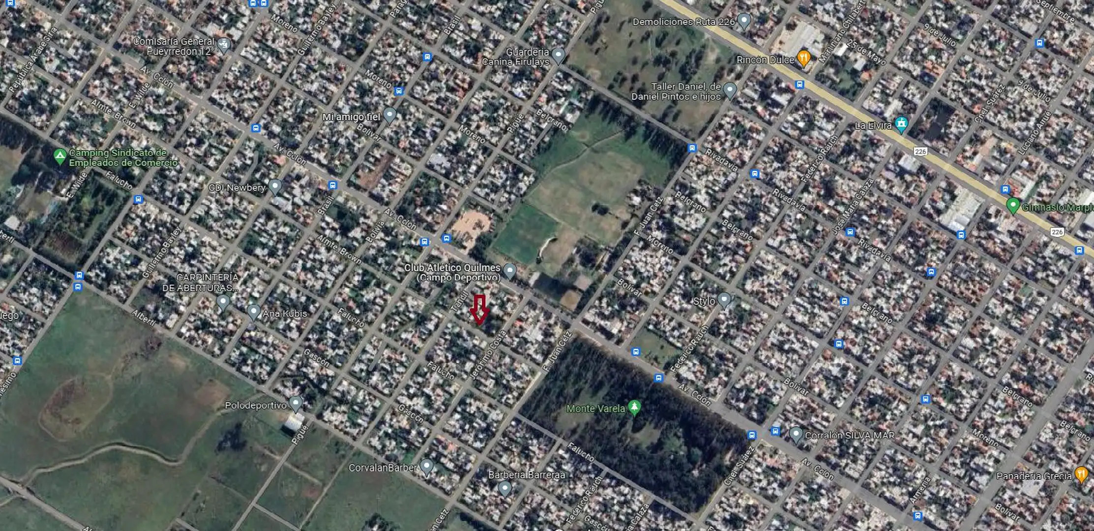 Terreno 262m² en Barrio Newbery, Mar del Plata