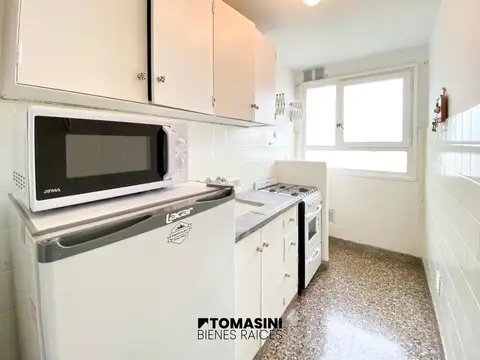 Departamento 2 ambientes con 1 baño