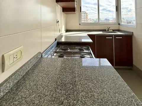 Departamento 2 ambientes con 2 baños