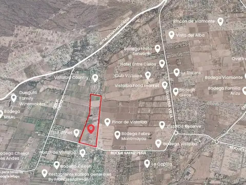 Terreno en Venta en Vistalba, USD 37.800