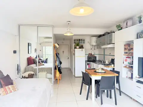 Departamento Monoambiente con 1 baño