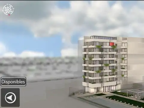 Departamento 2 ambientes con 1 baño