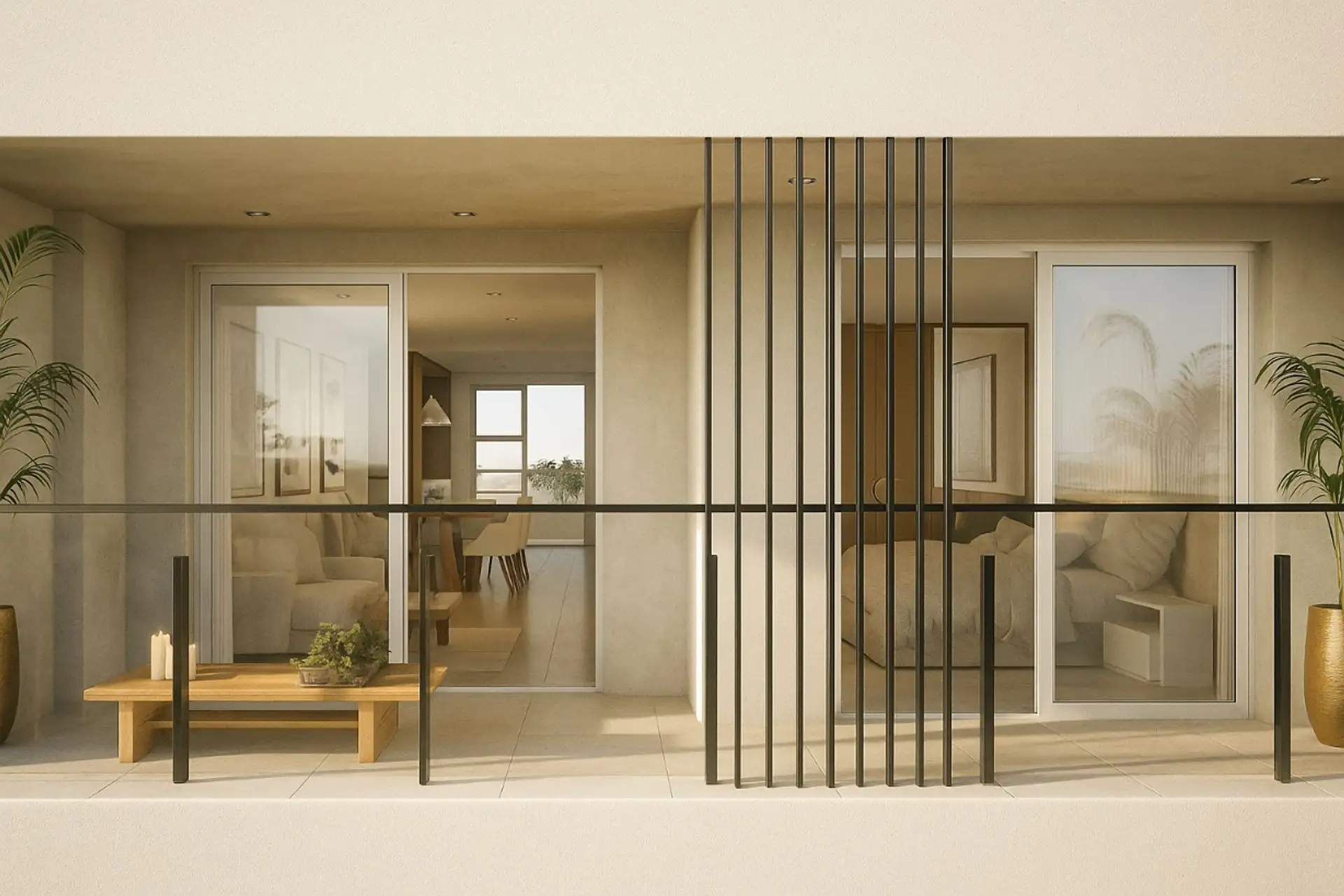 Depto 2 amb, 55m² con cochera — Acqua Callao