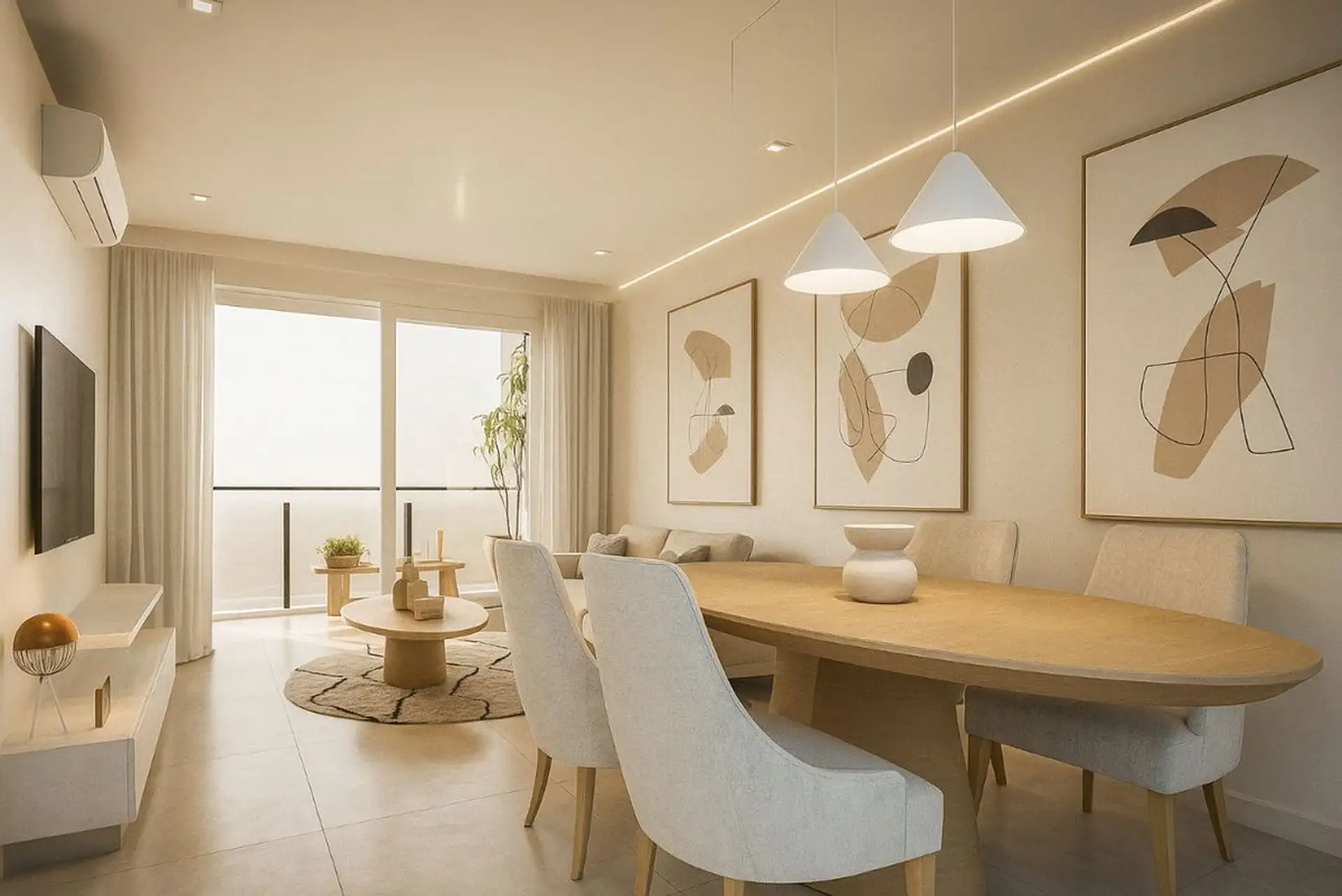 Depto 2 amb, 55m² con cochera — Acqua Callao