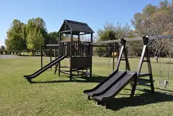 Áreas comunes sum, club-house, juegos en Estancia La Macarena en km. 18 Ruta Provincial 193 0 en Exaltacion De La Cruz, Buenos Aires