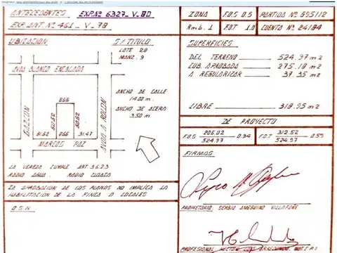 Venta - Lote para Desarrollo Comercial/Oficinas