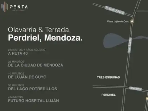 venta lote en b° privado Penta Lujan de cuyo 778mt