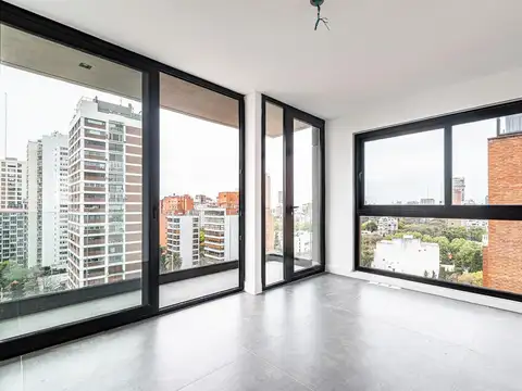 Departamento 2 ambientes con 3 baños