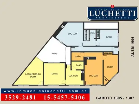 Gaboto 1300, Piso PB