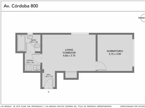 Av. Cordoba 800 , Piso 9