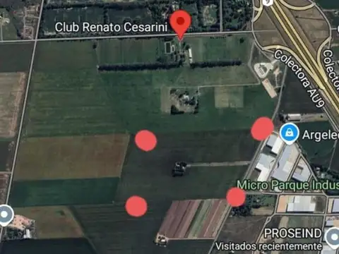 7 HECTAREAS INDUSTRIALES AUTOP. ROSARIO-B AIRES