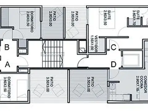 Departamento en Venta en Almagro Sur, USD 106.000