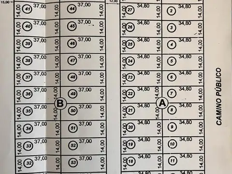 Terreno en Venta en Punta Chacra, USD 35.000