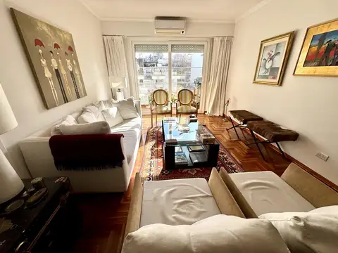 Excelente e impecable semipiso en alquiler en Recoleta 3 dorm y depend. lleno de luz y sol