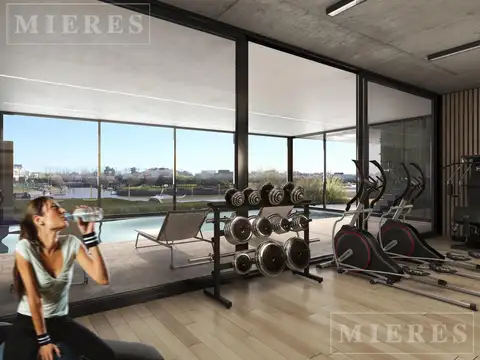 Departamento 3 ambientes con 2 baños