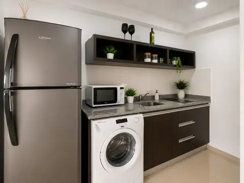 Departamento Monoambiente con 1 baño