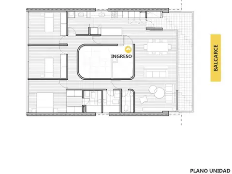 Venta departamento 3 dormitorios Rosario