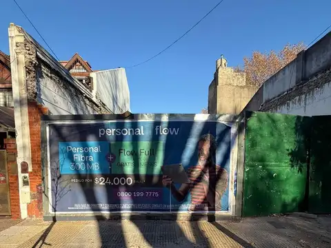 Terreno en Villa Devoto