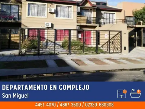 Departamento en Venta en San Miguel, Partido de San Miguel