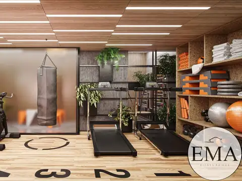 Departamento 3 ambientes con 2 baños